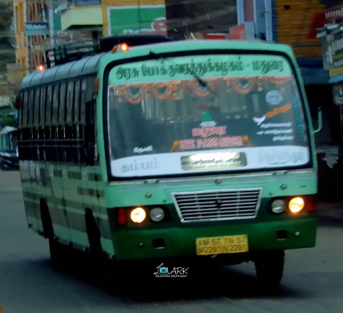 TNSTC TN 57 N 2291 Cumbum - Thiruchendur Bus Timings