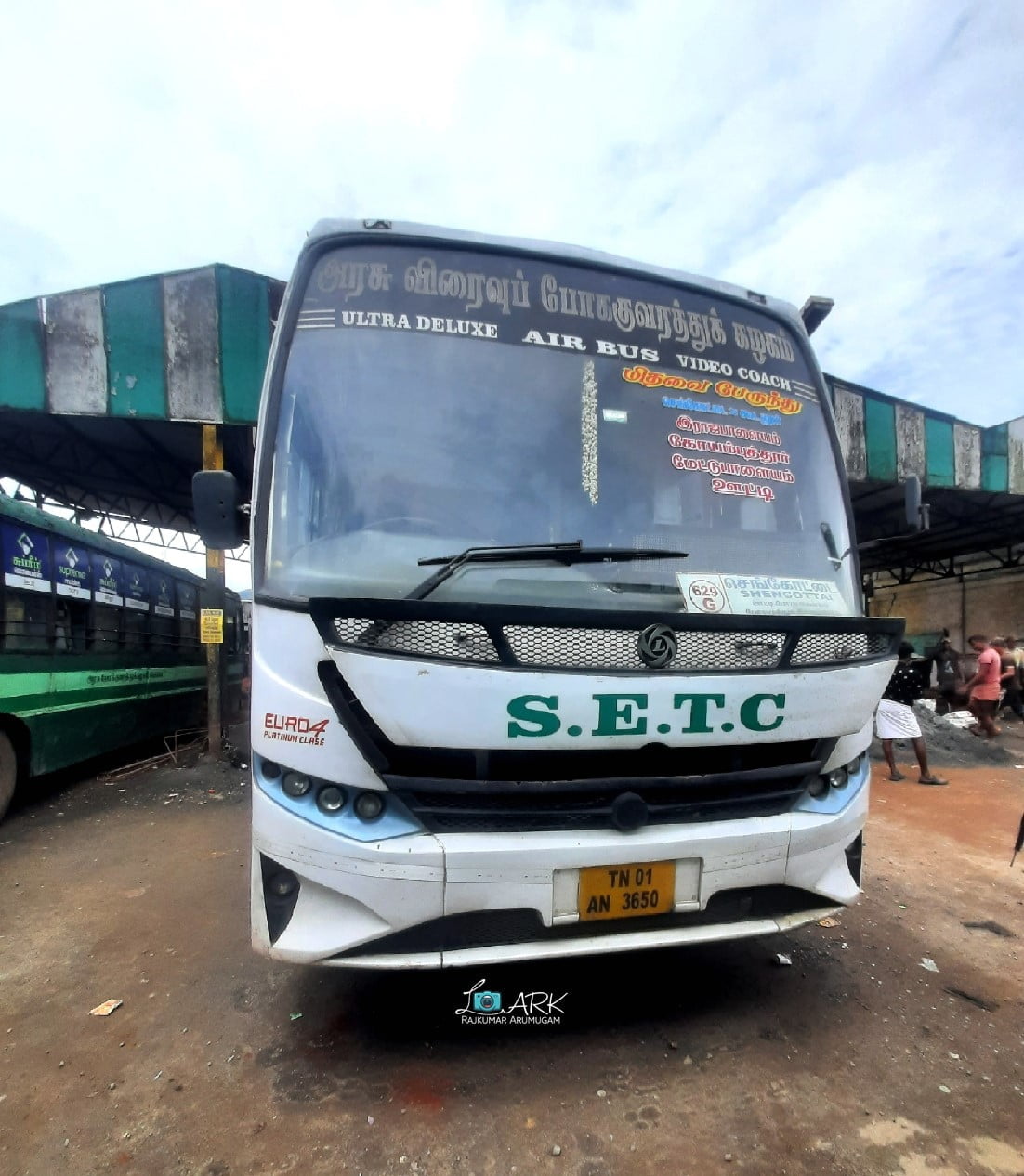 SETC Bus Timings from Tenkasi Bus Stand