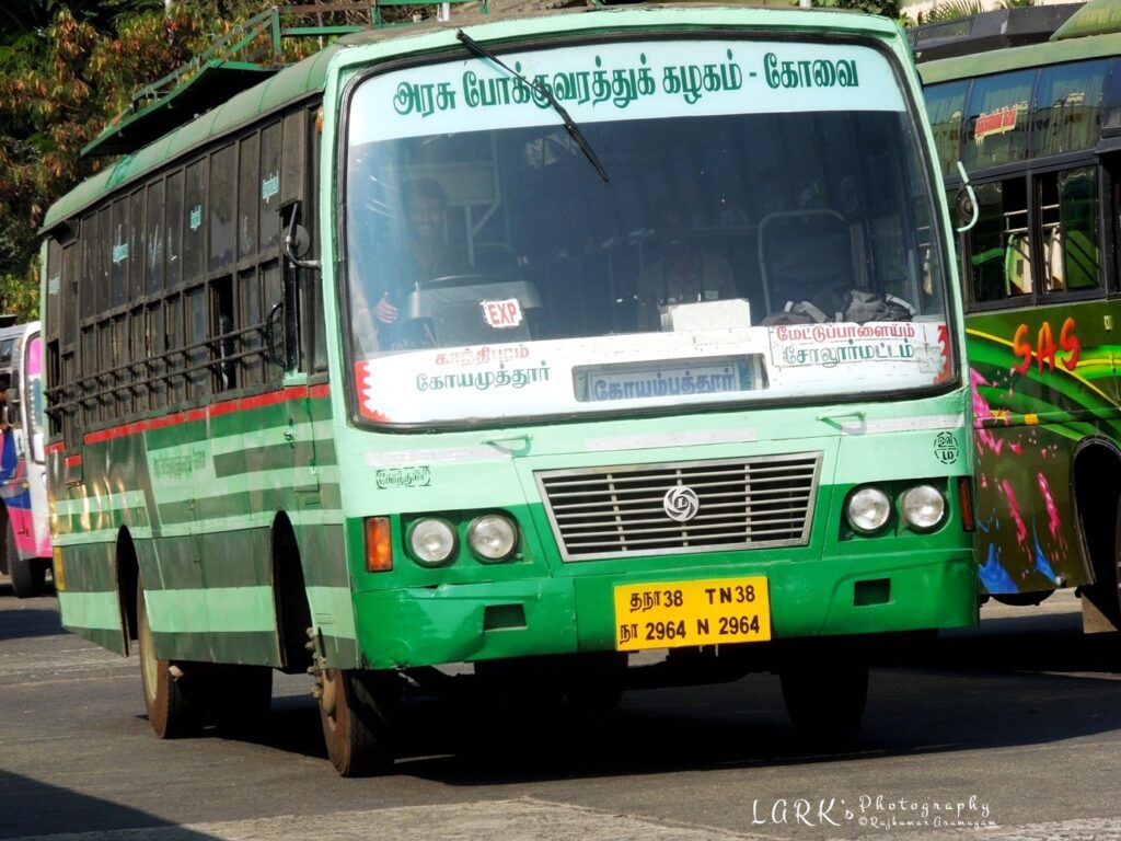 TNSTC TN38 N 2964 Kotagiri - Sundatty Bus Timings