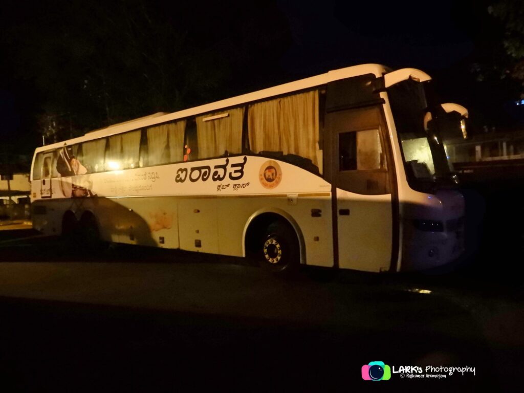 Bangalore to Goa (Panaji) KSRTC (Karnataka) 'Christmas Special' Bus Timings