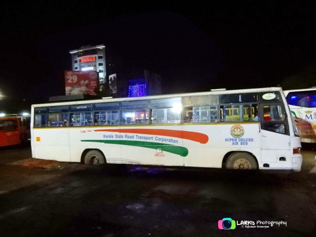 KSRTC (Kerala) 'Christmas Special' Bus Timings from Kerala to Bangalore