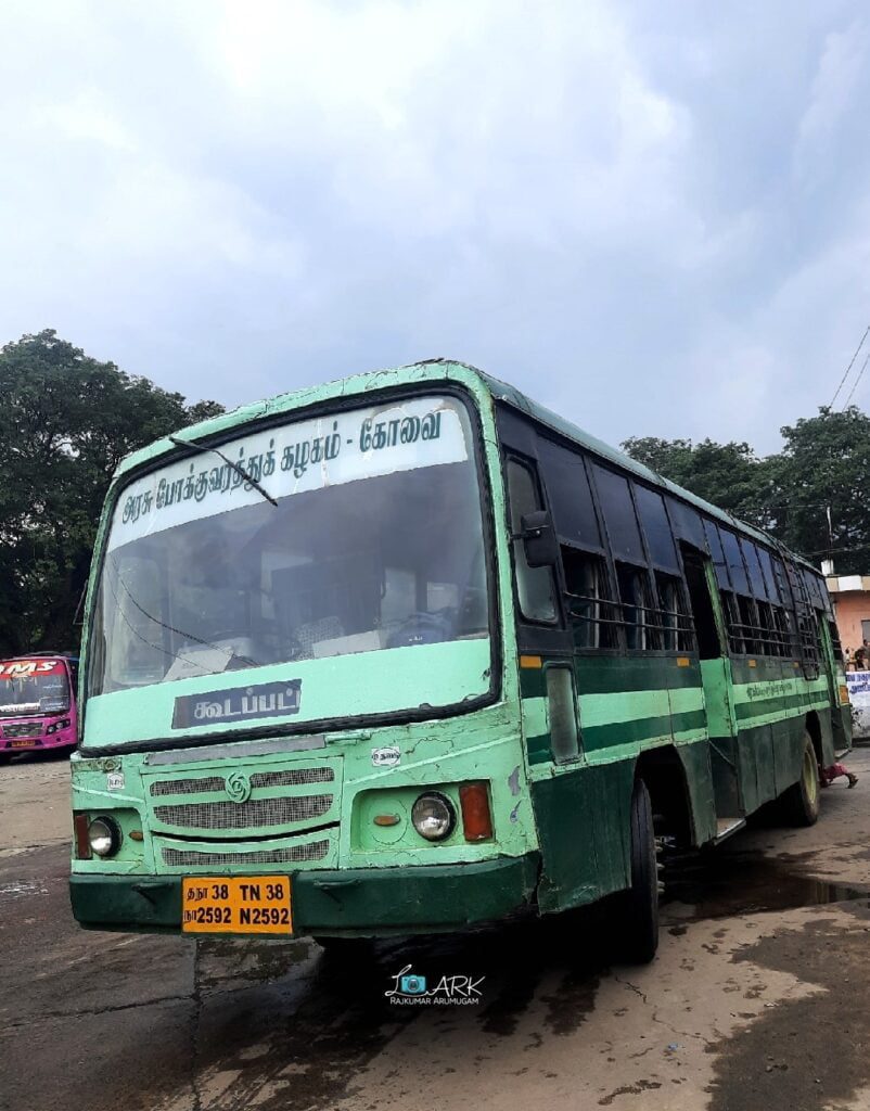 TNSTC TN 38 N 2592 Mettupalayam - Koodapatti Bus Timings