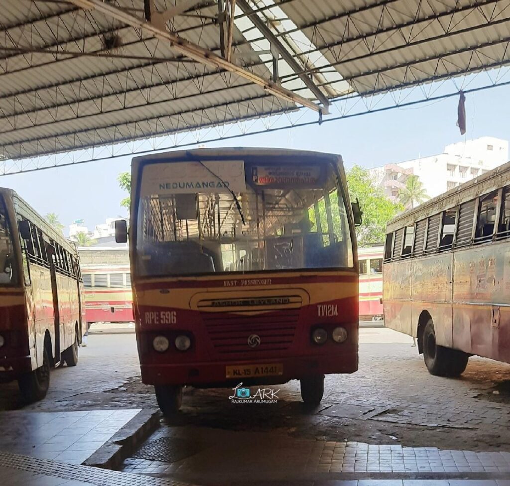 KSRTC RPE 596 Nedumangad - Kallara - Thiruvananthapuram Bus Timings