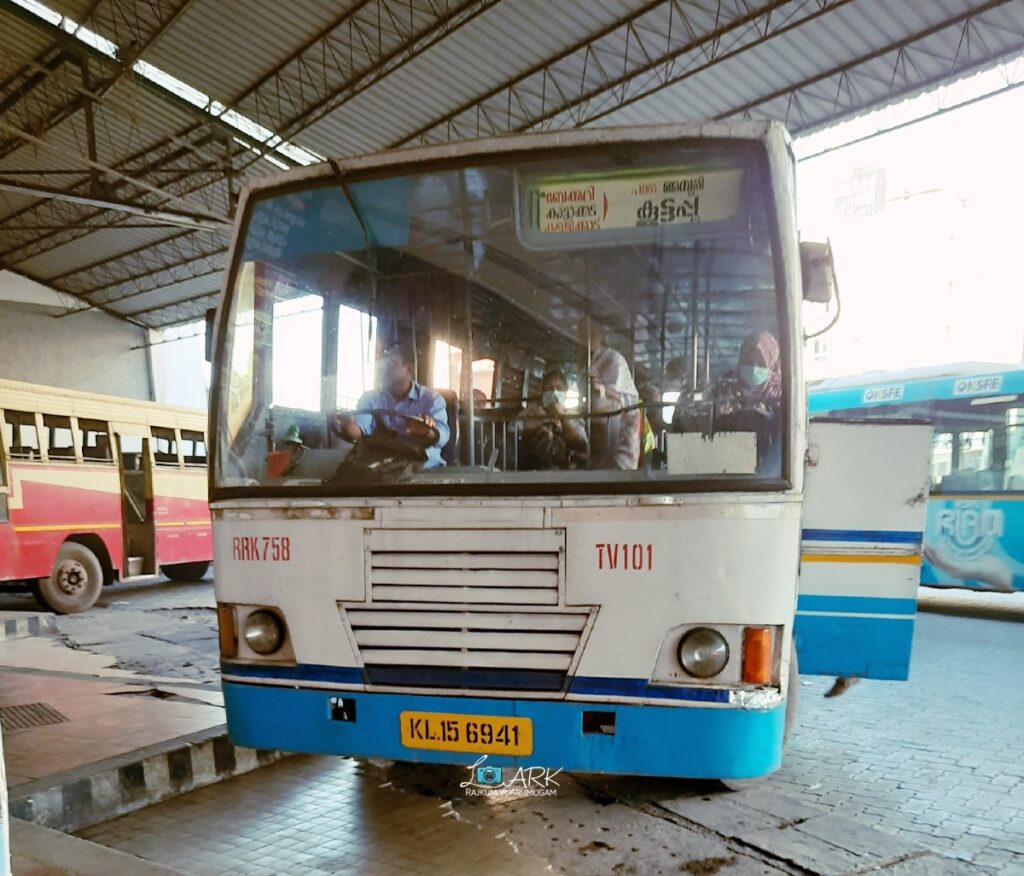 KSRTC RRK 758 Thiruvananthapuram - Koottappu Bus Timings