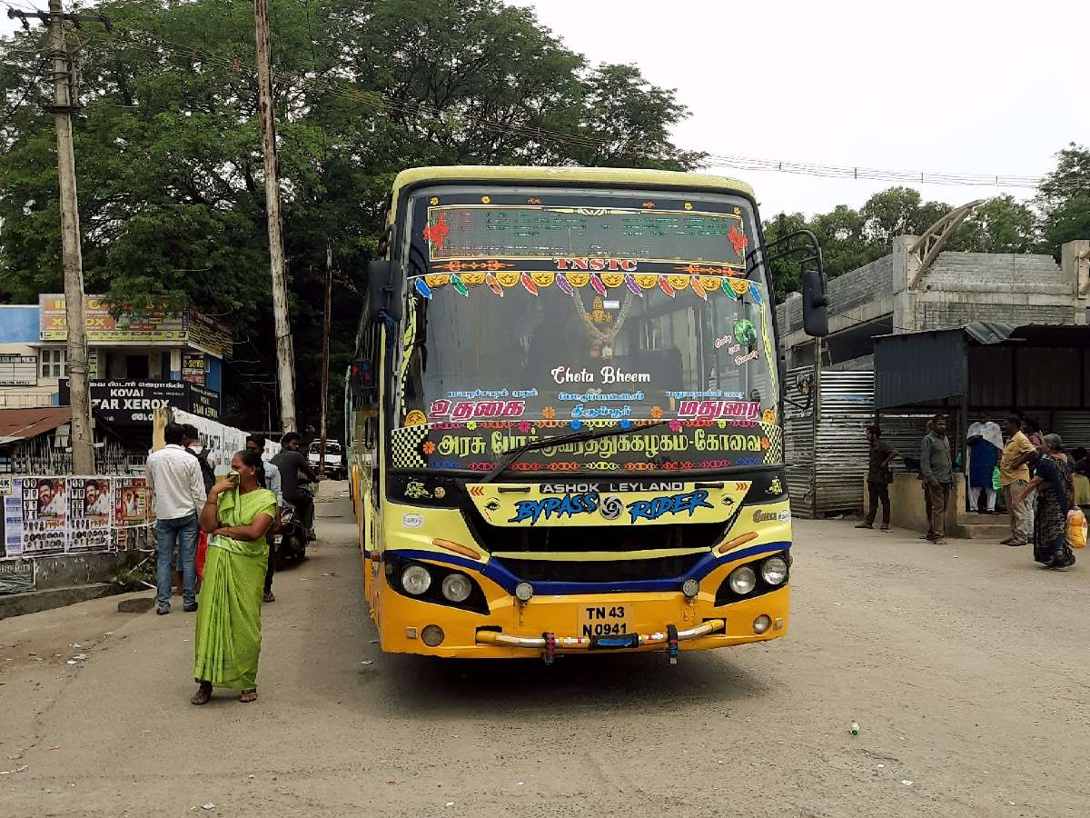 Madurai to Ooty Bus Timings TNSTC TN 43 N 0941