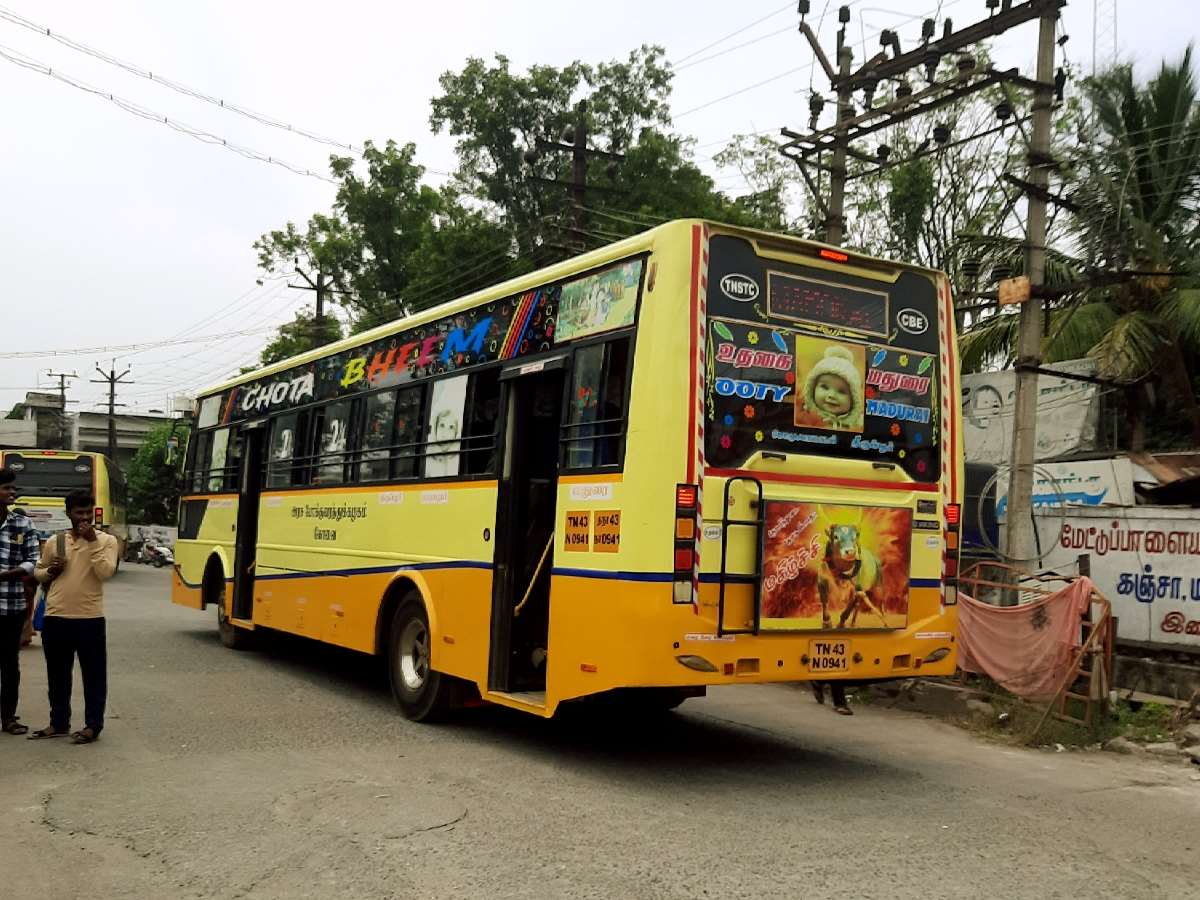 Madurai to Ooty Bus Timings TNSTC TN 43 N 0941