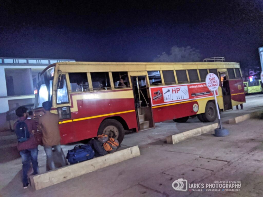 KSRTC RSK 833 Kozhikode - Anaikatty Fast Passenger Bus Timings