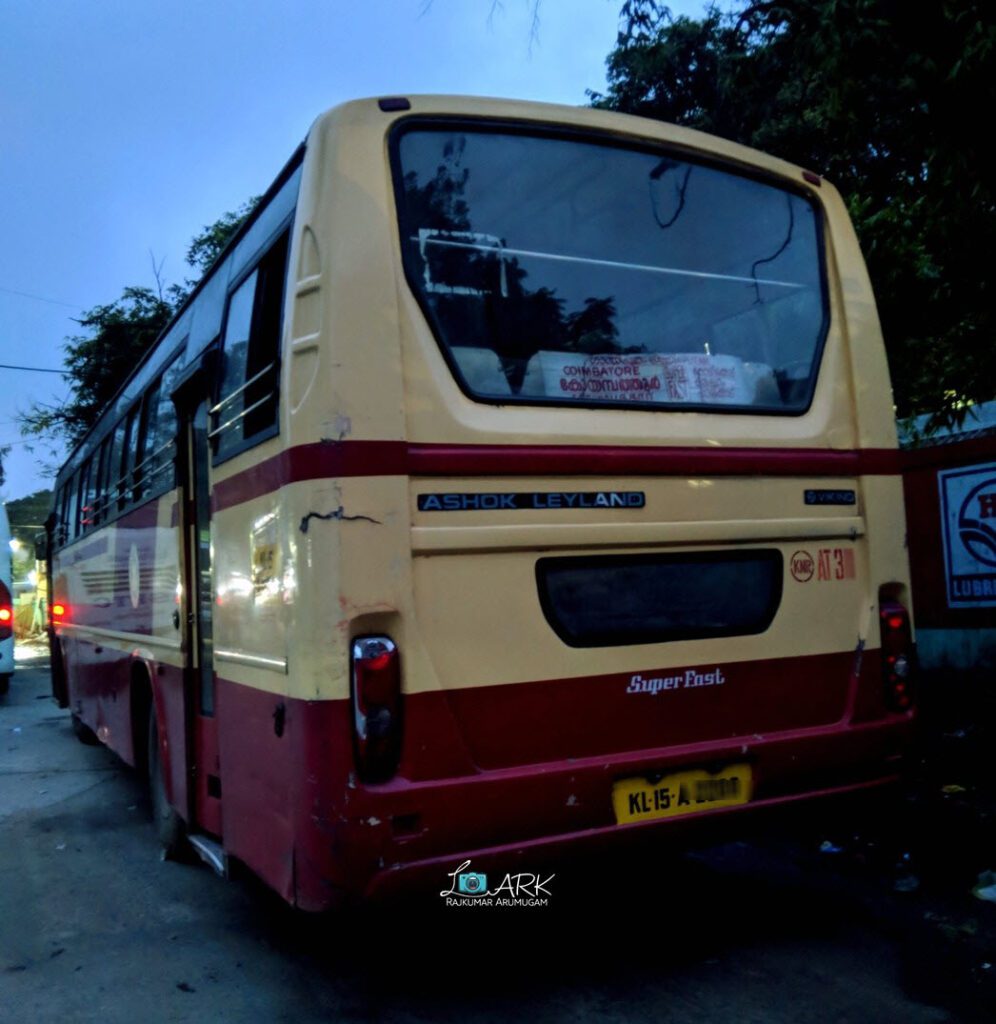 KSRTC Super Fast AT 300 Kayamkulam to Thamarassery Bus Timings