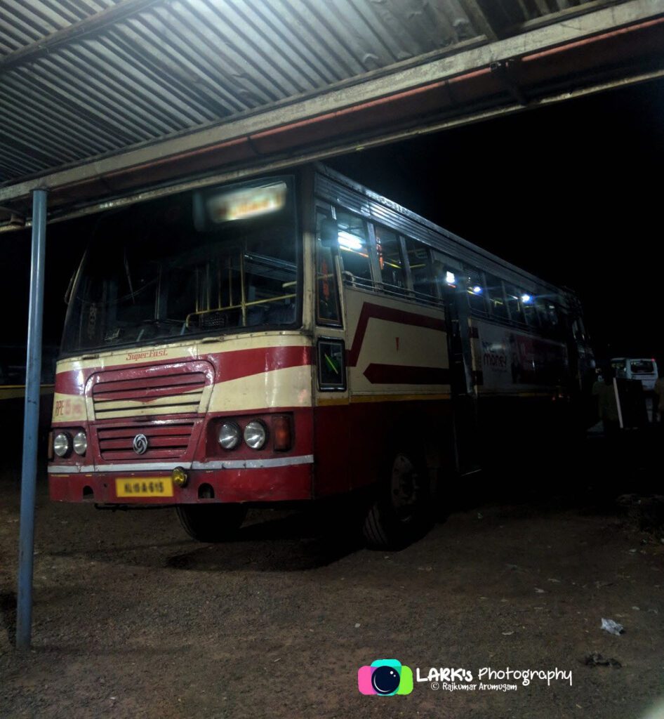 KSRTC Super Fast RSE 874 Kaliyikkavila to Erattupetta Bus Timings