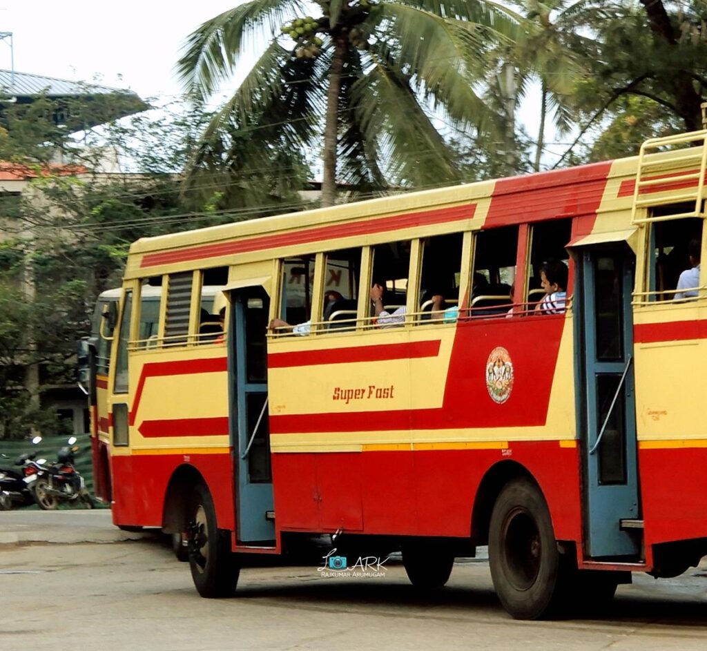 KSRTC Thiruvananthapuram to Kumily via Vagamon Bus Timings