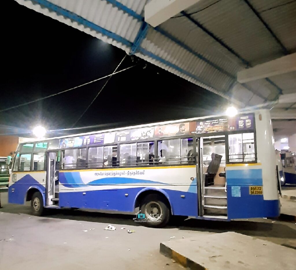 TNSTC TN 72 N 2269 Tirunelveli to Coimbatore Bus Timings