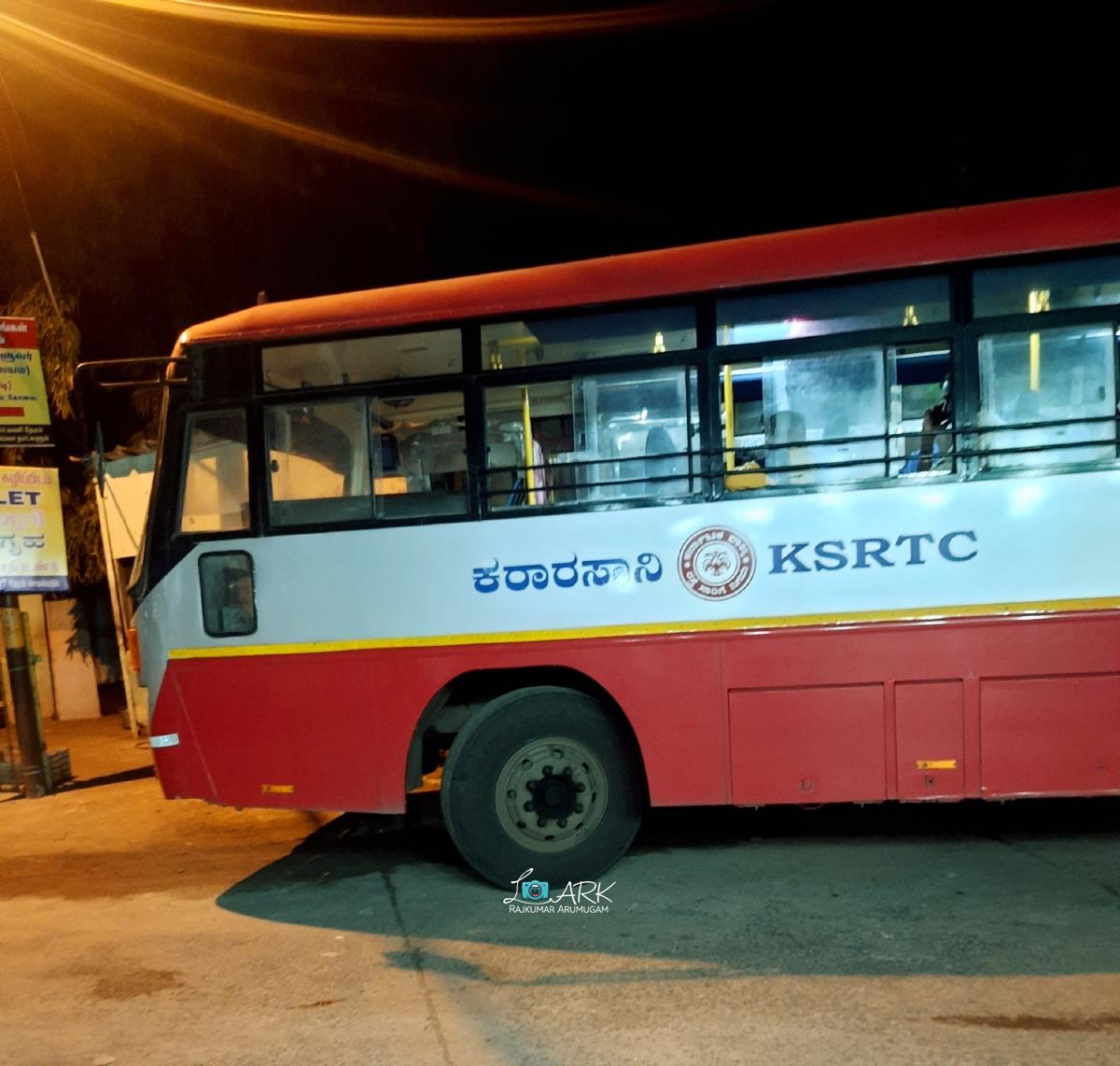 KSRTC KA-18-F-0960 Chikkamagaluru to Thiruvannamalai Bus Timings