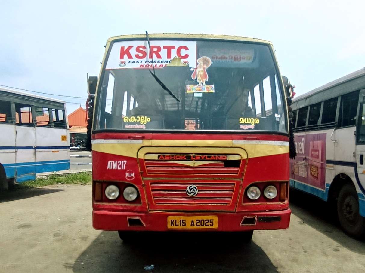 KSRTC Kollam to Madurai Bus Timings