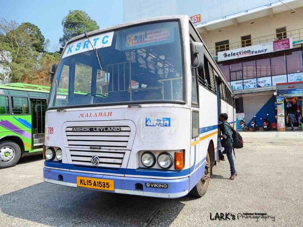 Kalpetta to Thrissur Bus Timings - KSRTC RPE 739