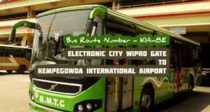 Bangalore BMTC Bus Route #KIA-8E Electronic City Wipro Gate to Kempegowda International Airport (Bangalore) Bus Timings