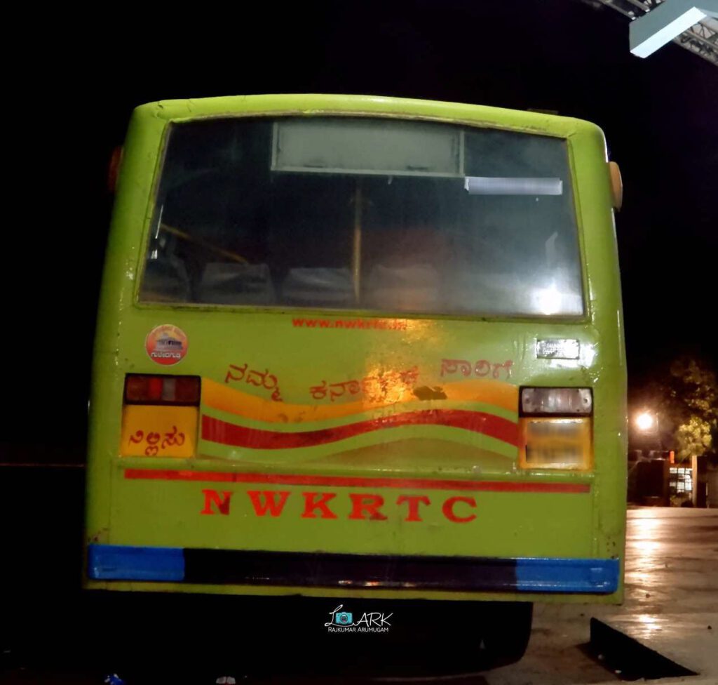 KSRTC (NWKRTC) KA-31-F-1568 Gokarna to Mantralaya Bus Timings