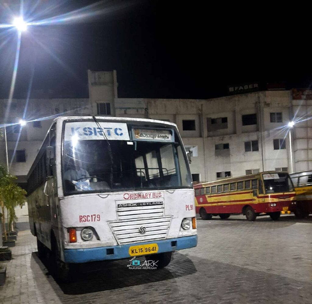 KSRTC RSC 179 Palakkad to Kadampuzha Bhagavathi Temple Bus Timings