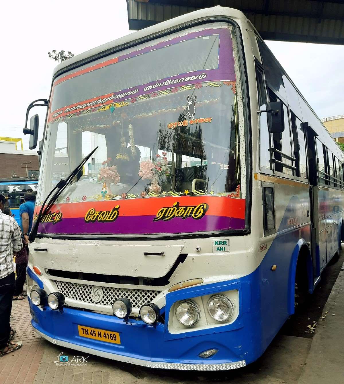 TNSTC TN 45 N 4169 Pallapatti to Yercaud Bus Timings 