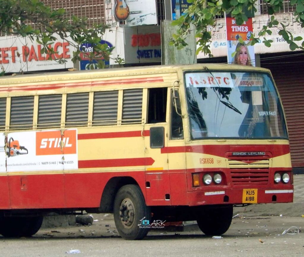 KSRTC RSK 658 Seetha Mount to Thrissur Bus Timings