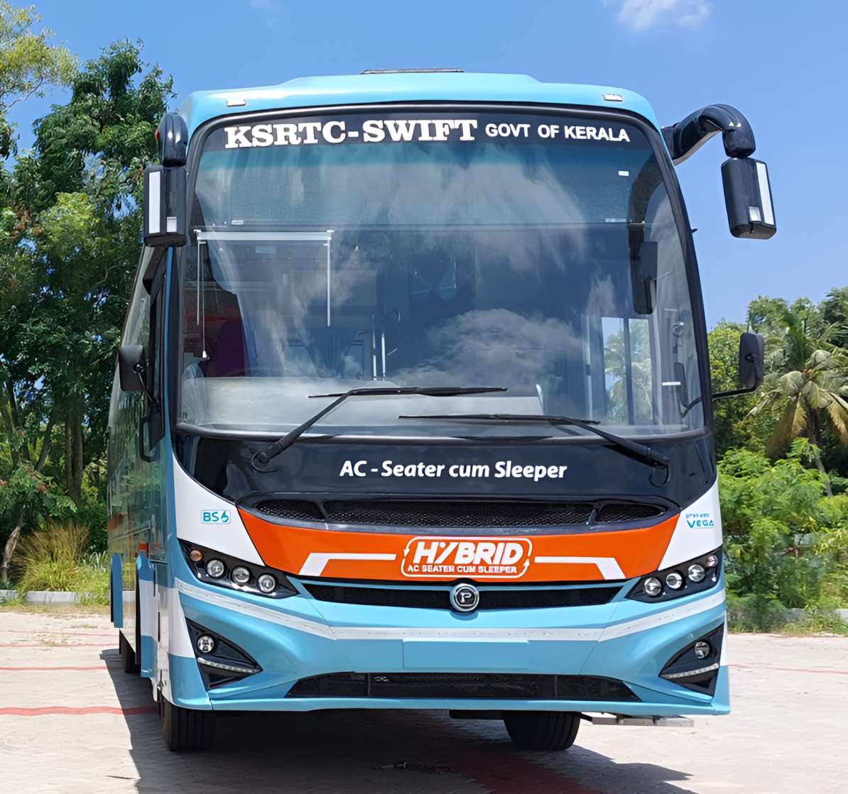 KSRTC SWIFT HYBRID AC Seater & Sleeper KS 298 Thiruvananthapuram to Bangalore Bus Timings
