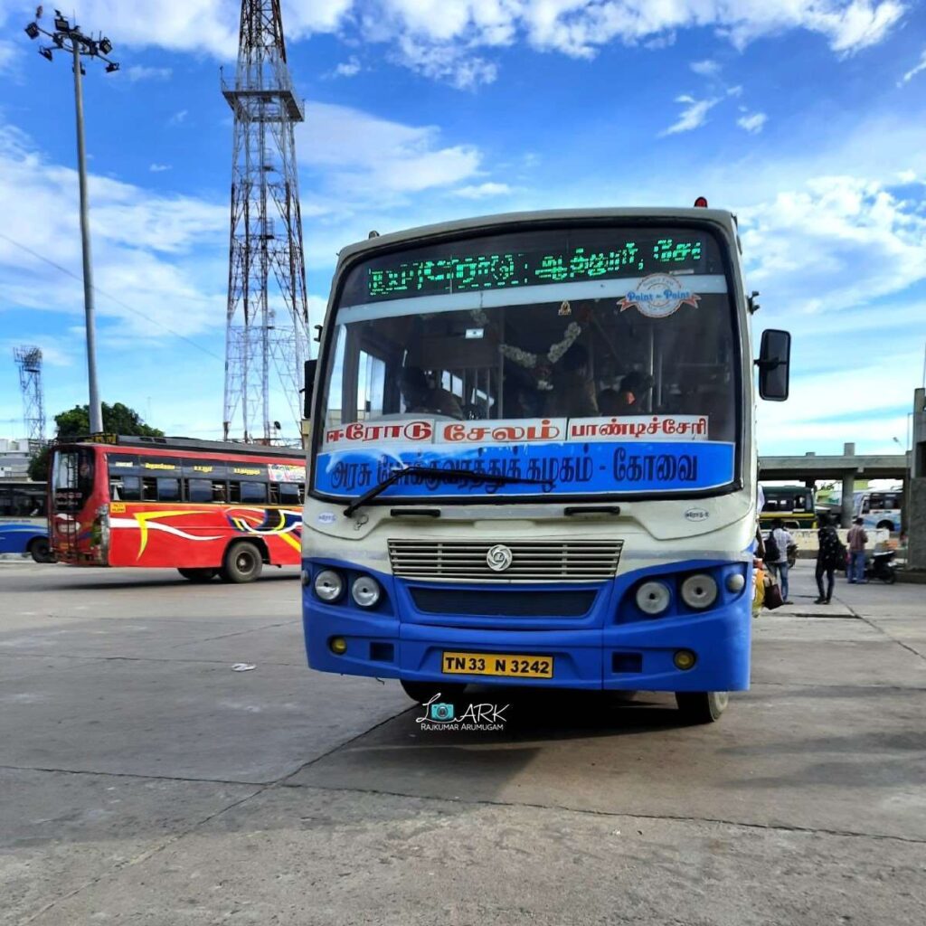 TNSTC Bus Timings from Puducherry
