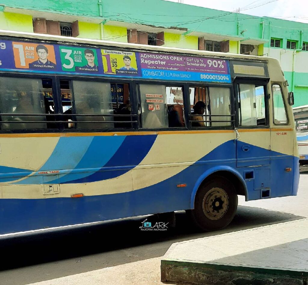 TNSTC TN 33 N 3436 Coimbatore to Mysore Bus Timings