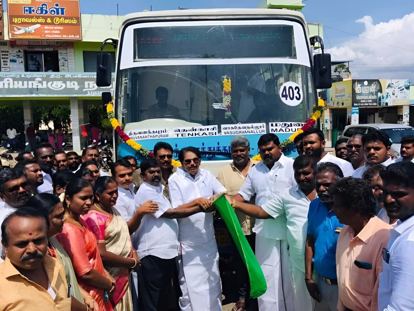 TNSTC TN 72 N 2376 Thiruvananthapuram to Madurai Bus Timings