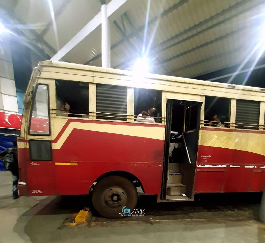 KSRTC Fast Passenger RSC 977 Coimbatore to Erattupetta Bus Timings