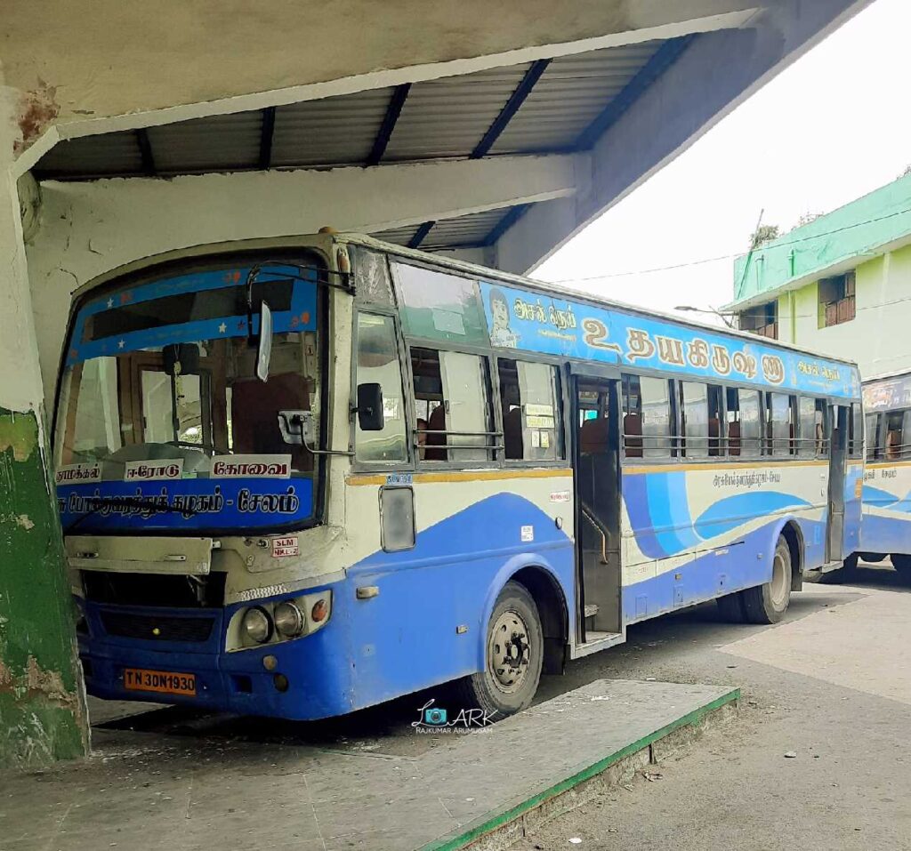 TNSTC TN 30 N 1930 Coimbatore to Namakkal Bus Timings