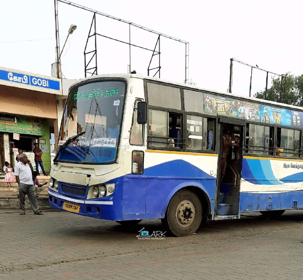 TNSTC TN 38 N 3264 Mettupalayam to Dindigul Bus Timings