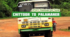 APSRTC Pallevelugu - Chittoor to Palamaner Bus Timings