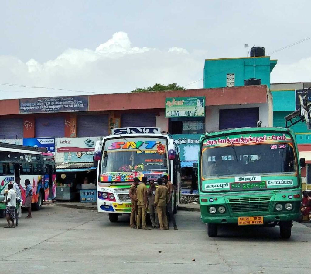 TNSTC Bus Timings from Harur Bus Stand