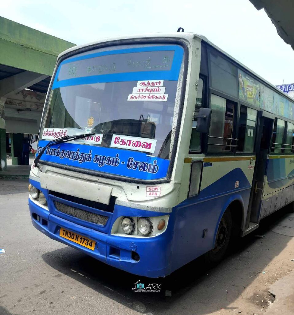 TNSTC TN 30 N 1734 Coimbatore to Kallakurichi Bus Timings