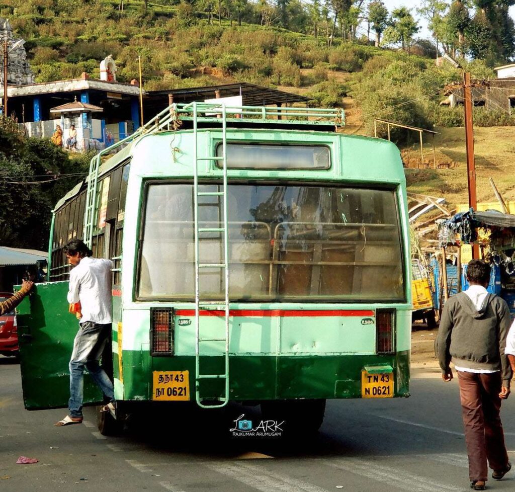 TNSTC TN 43 N 0621 Ooty to Kuruthukuli Bus Timings