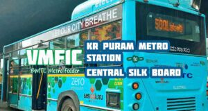 BMTC Metro Feeder VMF1C KR Puram to Central Silk Board Bus Timings