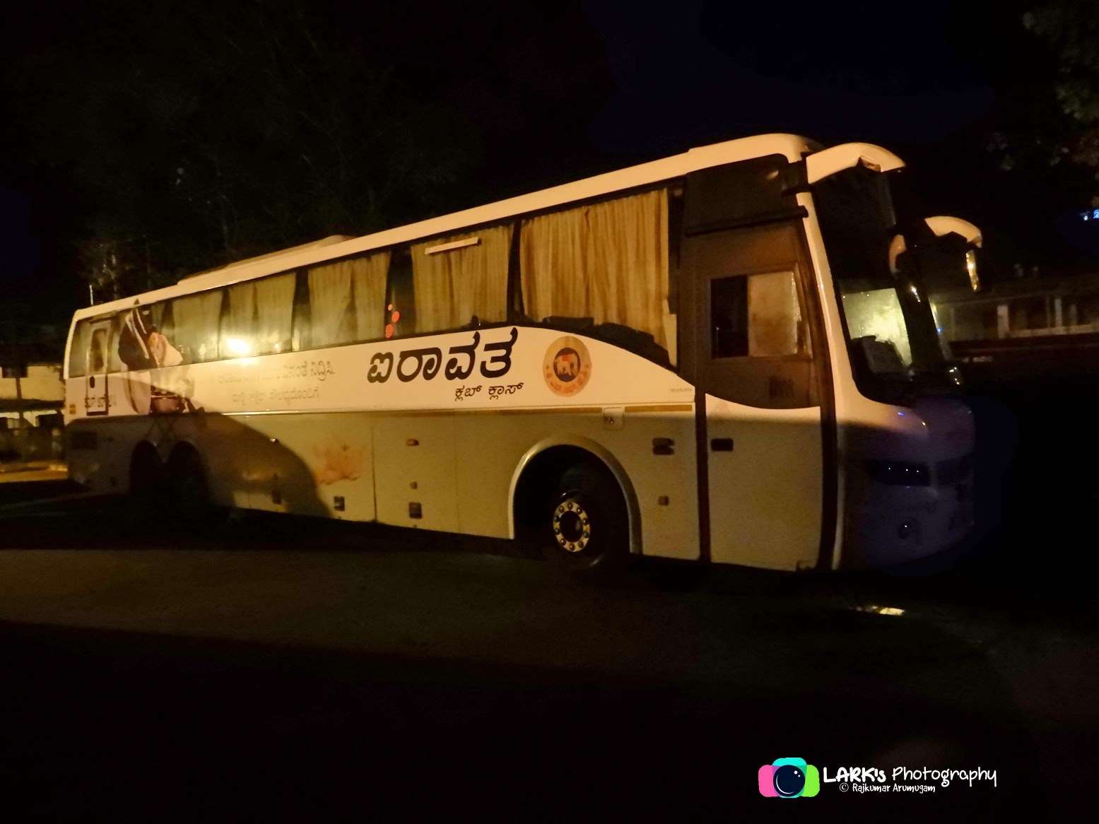 KSRTC KA-57-F-984 Bangalore to Mantralayam Bus Timings