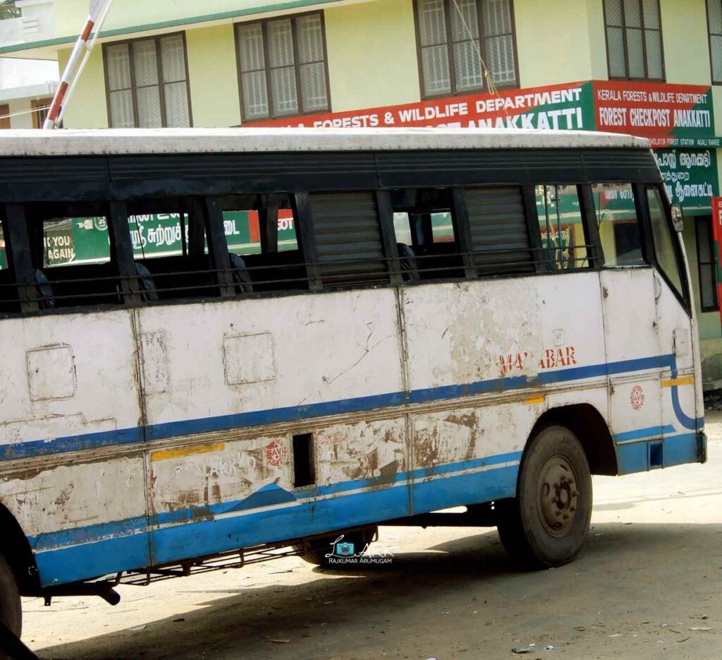 KSRTC RNE 892 Edathanattukara to Anaikatty Bus Timings