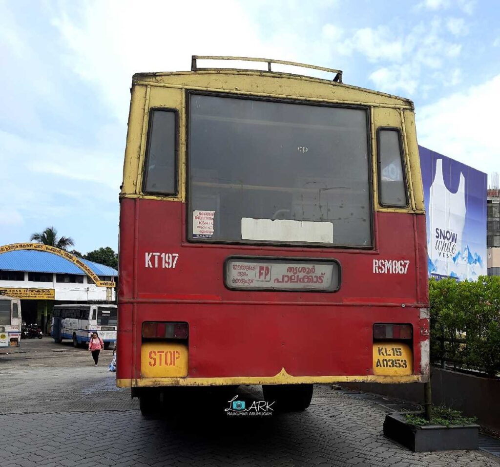 KSRTC RSM 867 Erumely to Palakkad Bus Timings