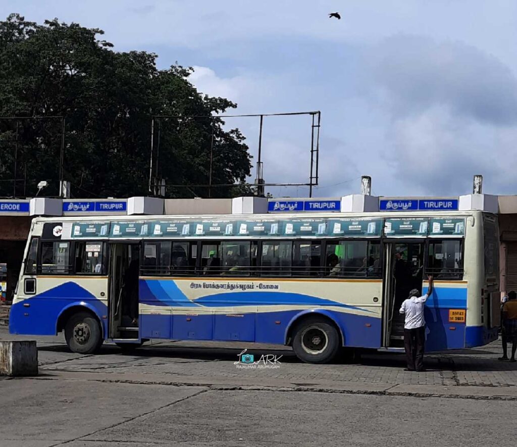 TNSTC TN 43 N 0903 Mettupalayam to Trichy Bus Timings