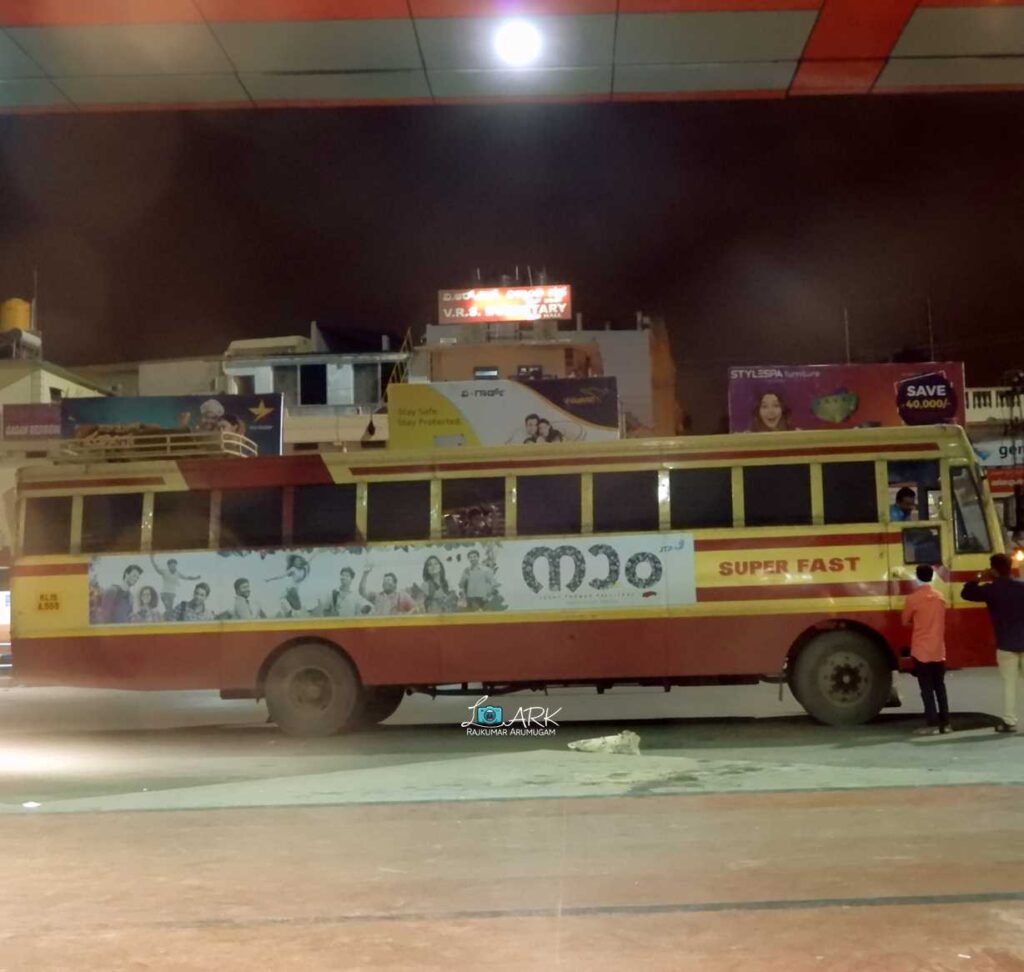 KSRTC RSE 995 Vadakara to Bangalore Bus Timings
