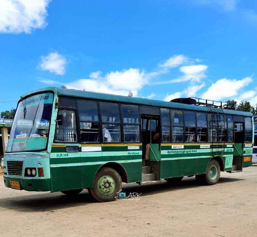 TNSTC TN 30 N 1396 Salem to Vellimalai Bus Timings