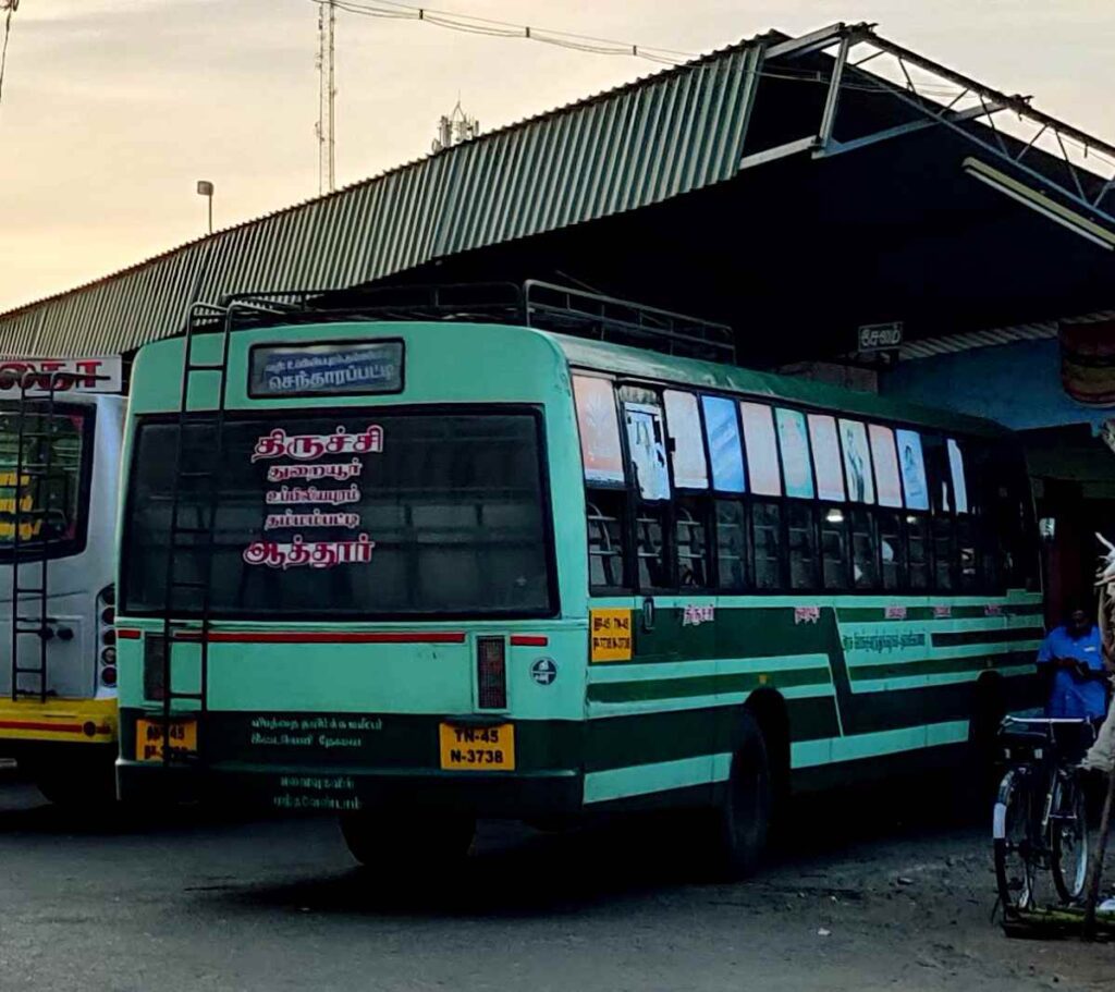 TNSTC TN 45 N 3738 Trichy to Sentharapatti Bus Timings