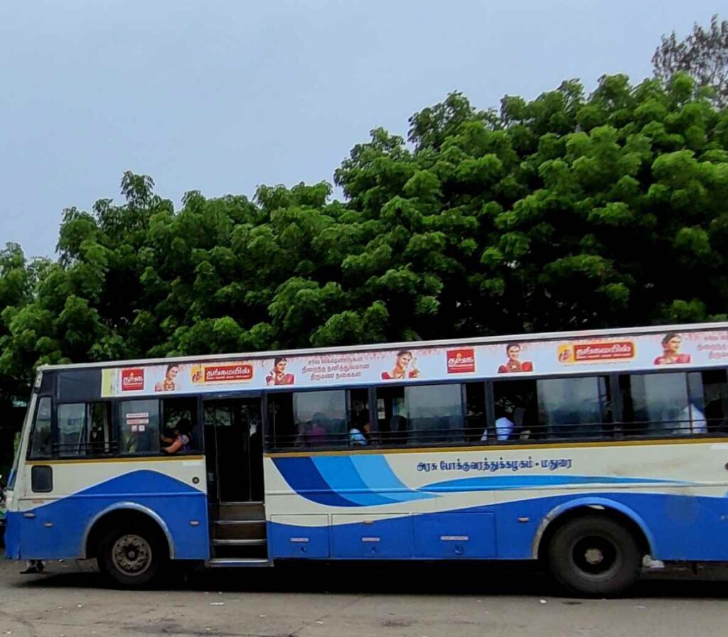 TNSTC TN 57 N 2520 Rameswaram to Batlagundu Bus Timings