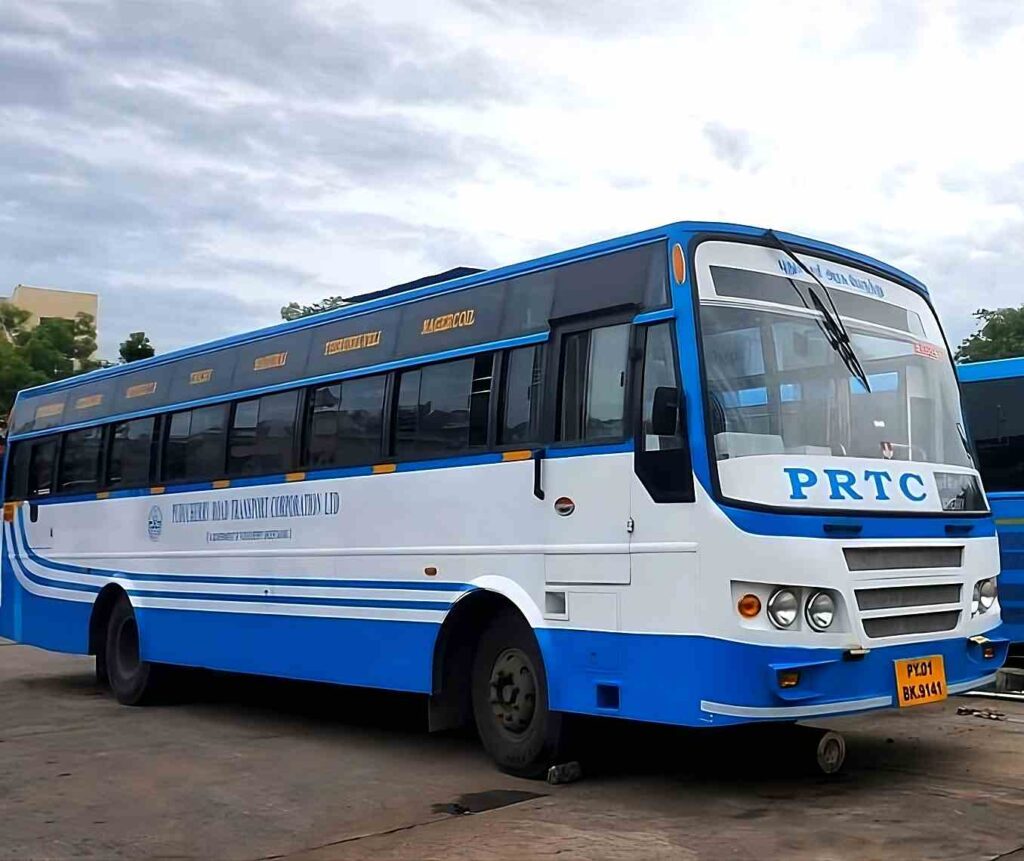 PRTC Puducherry to Nagercoil Bus Timings