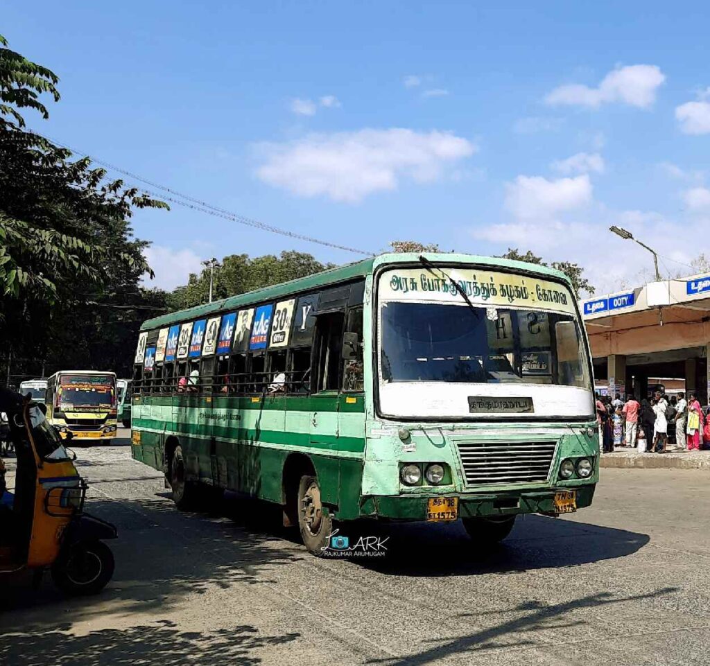 TNSTC TN 38 N 1575 Coimbatore to Thengumarahada Bus Timings