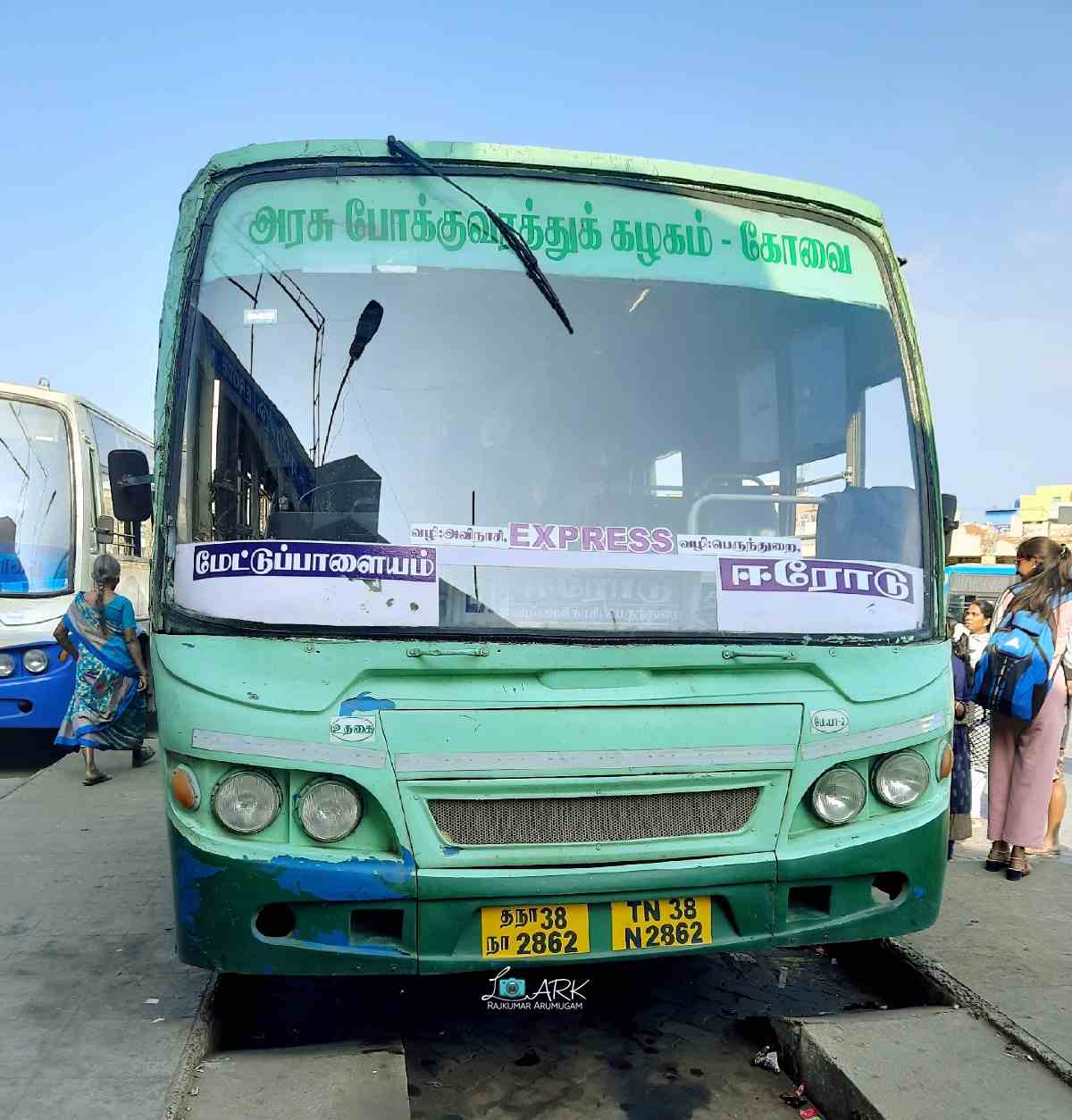 TNSTC TN 38 N 2832 Mettupalayam to Erode Bus Timings