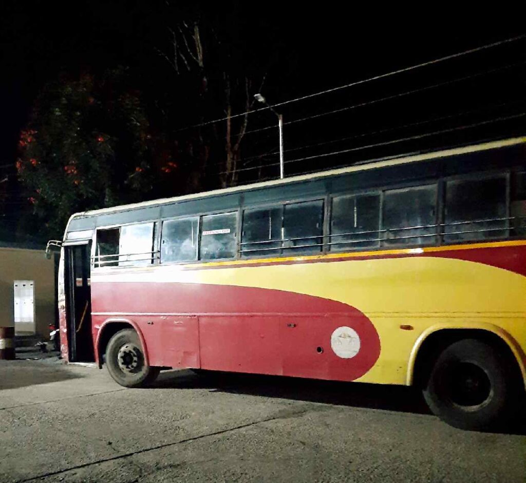 KSRTC AT 389 Alappuzha to Cumbum Bus Timings