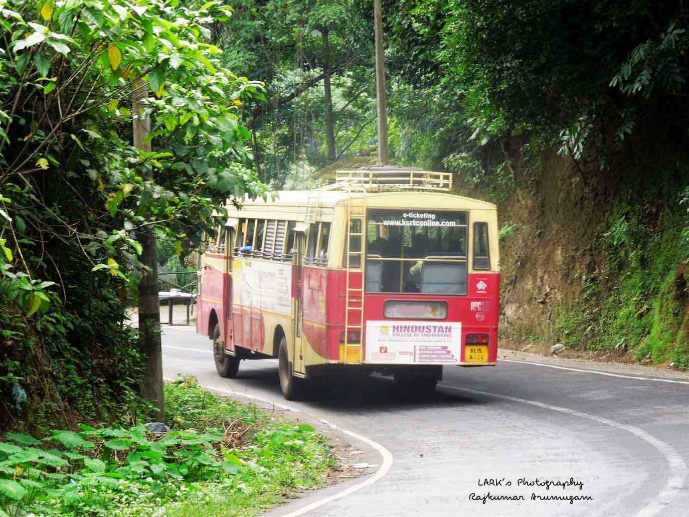KSRTC RPC 144 Angamoozhy to Ernakulam Bus Timings
