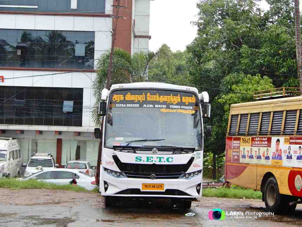 SETC Tiruchendur to Guruvayur Bus Timings