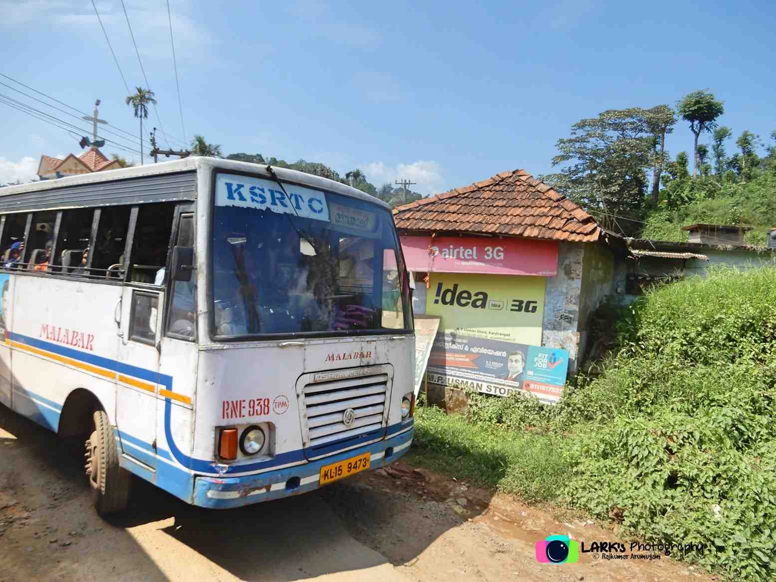 Kozhikode to Kottiyoor KSRTC Bus Timings